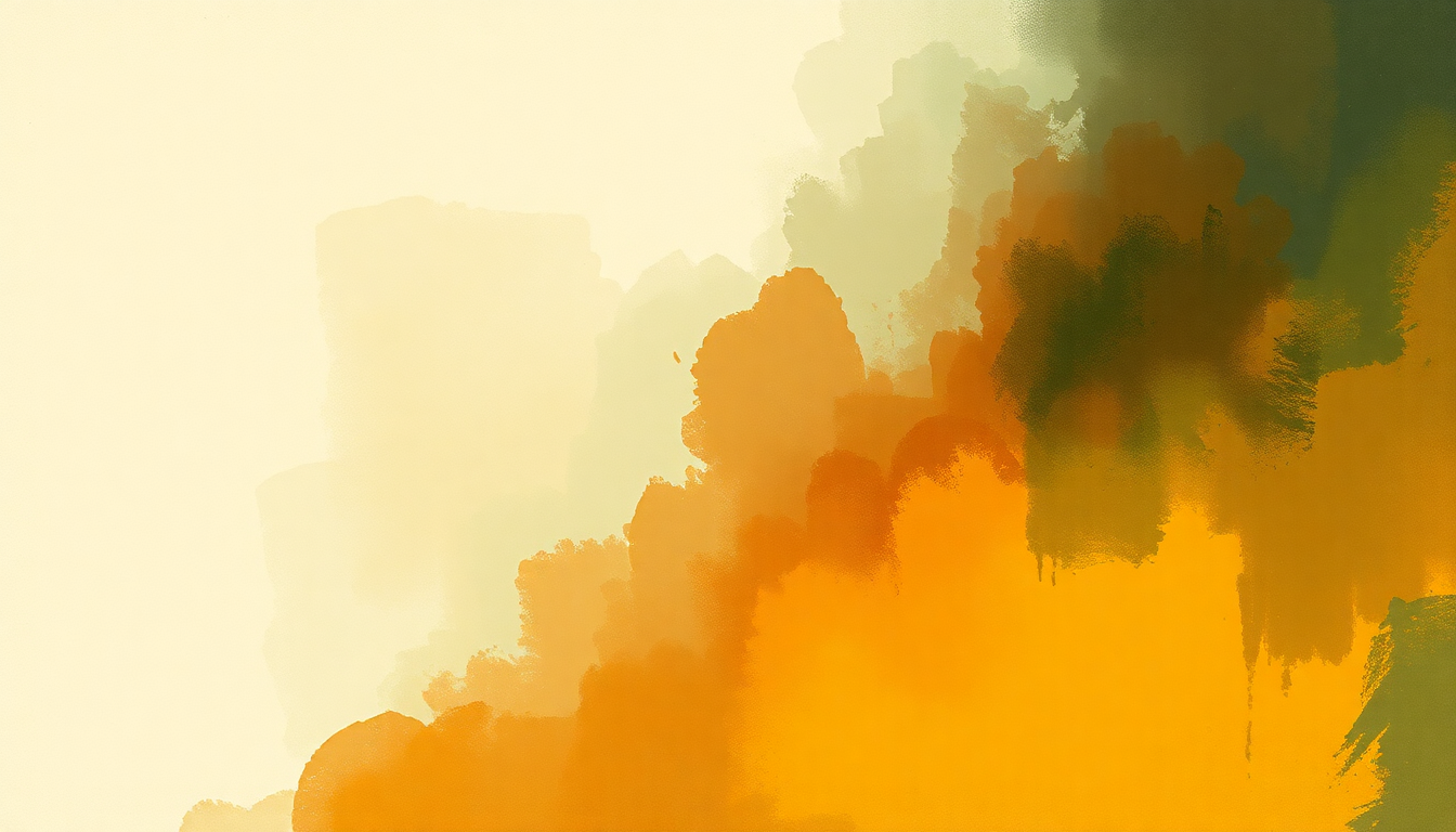 Fan-driven abstract illustration evoking the emotional arc of March by Pyotr Ilyich Tchaikovsky