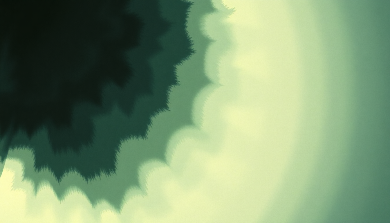 Fan-driven abstract illustration evoking the emotional arc of Nylon Smile by Portishead
