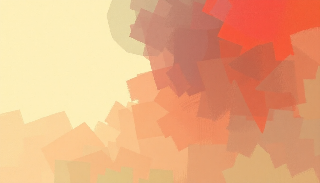 Fan-driven abstract illustration evoking the emotional arc of O Saya by A.R. Rahman