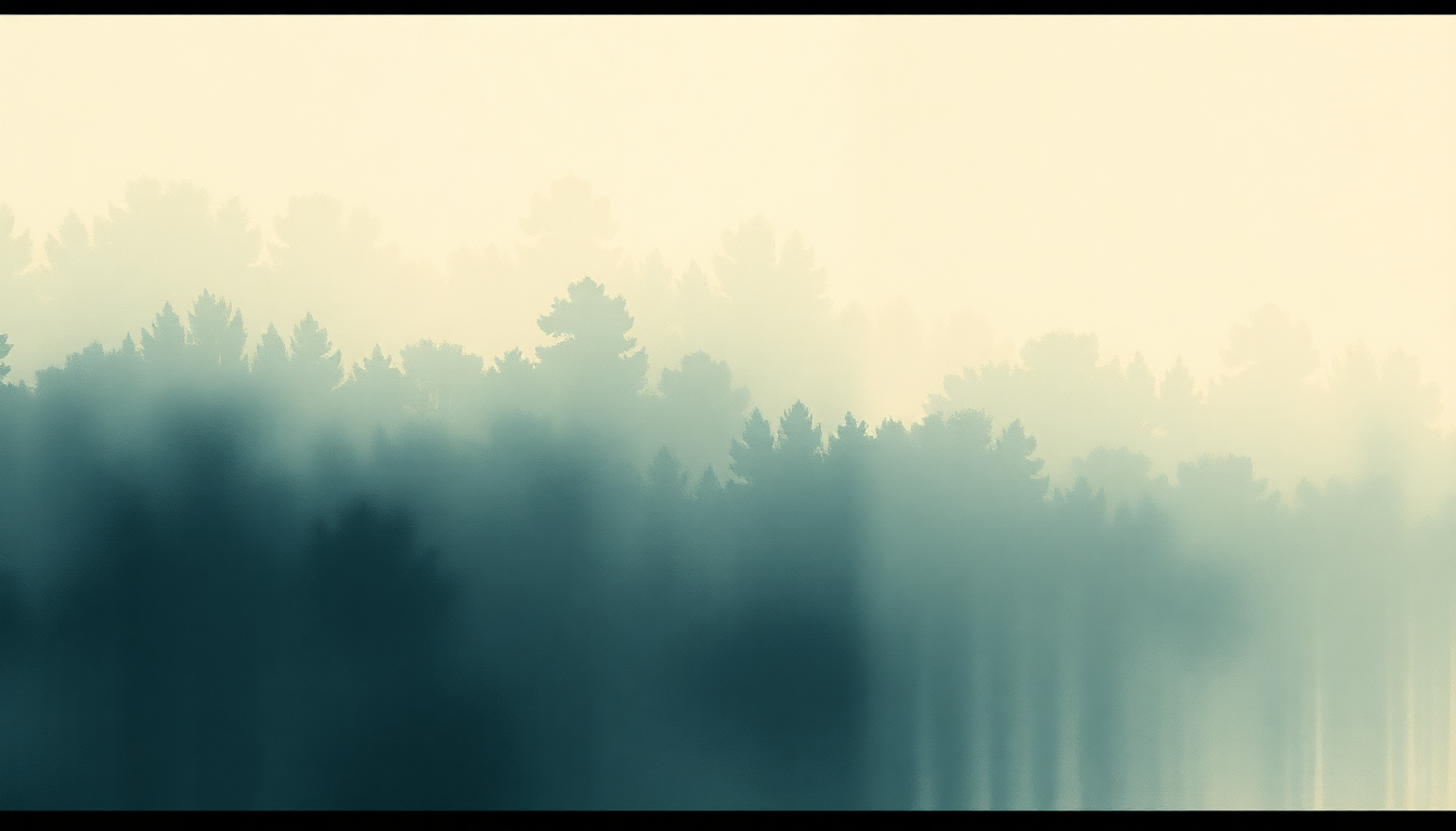 Fan-driven abstract illustration evoking the emotional arc of October Song by Amy Winehouse