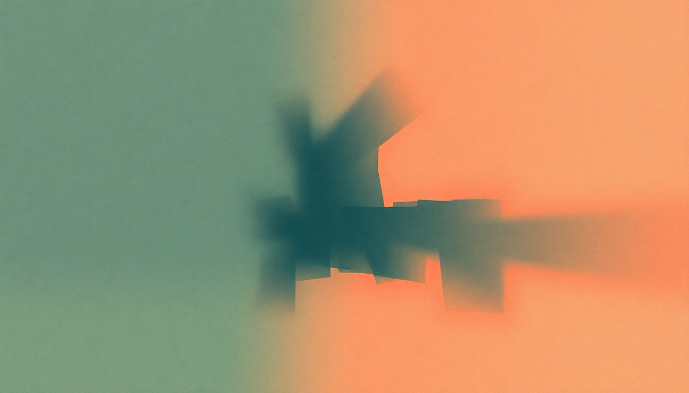 Fan-driven abstract illustration evoking the emotional arc of oh baby by LCD Soundsystem