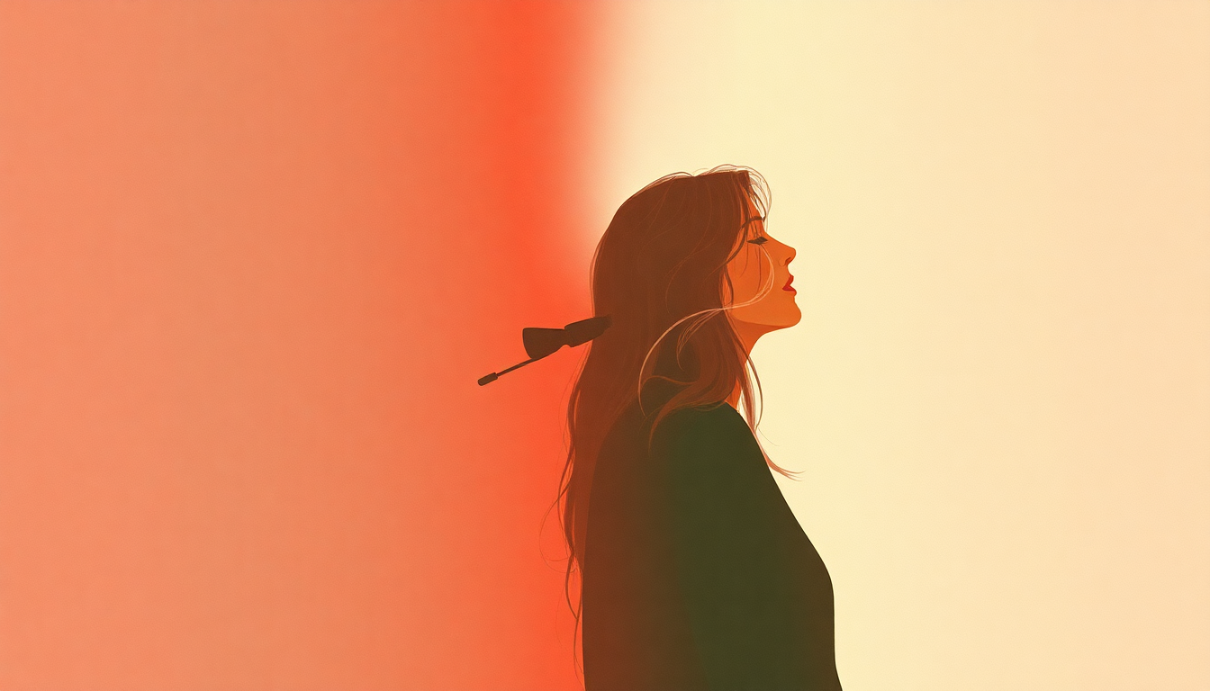 Fan-driven abstract illustration evoking the emotional arc of Oh Daddy by Fleetwood Mac