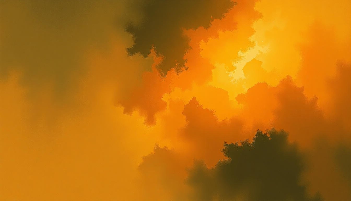 Fan-driven abstract illustration evoking the emotional arc of Oh Well by Fleetwood Mac