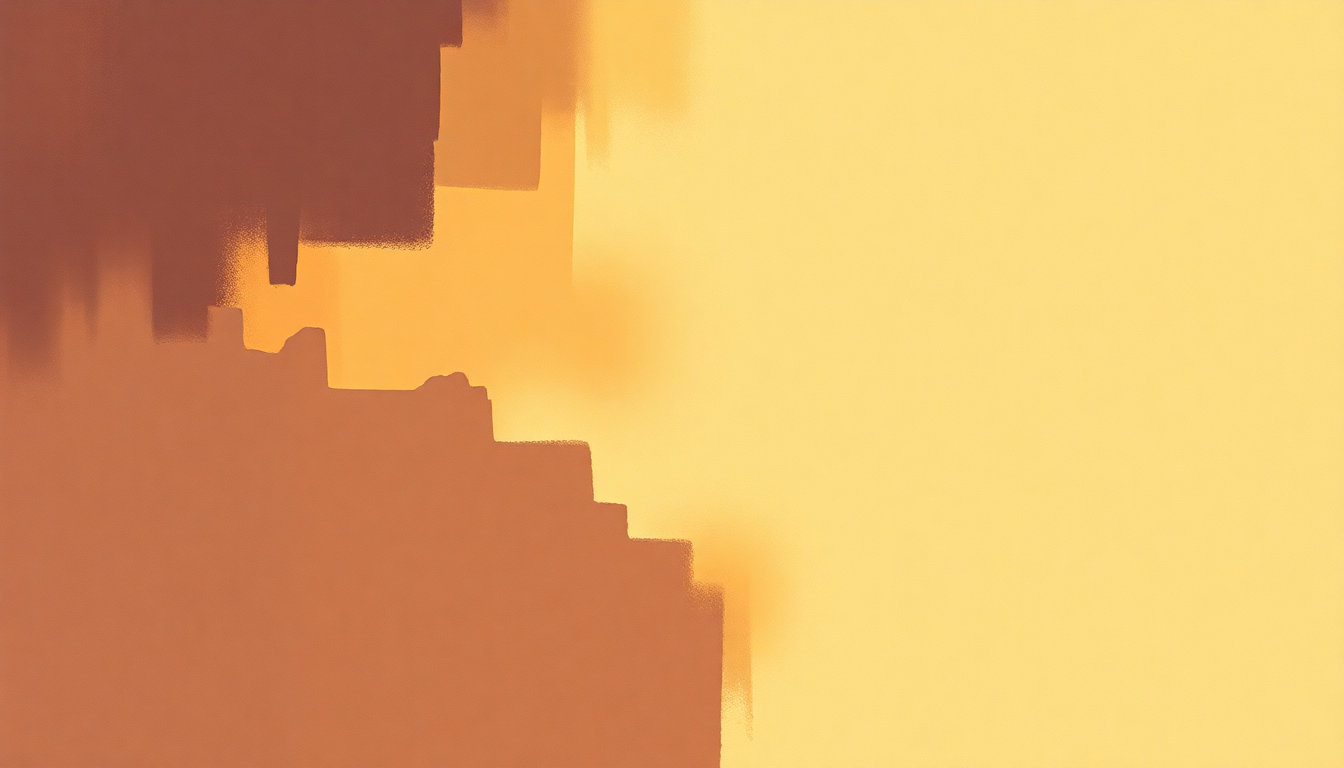 Fan-driven abstract illustration evoking the emotional arc of Olilili by Miriam Makeba