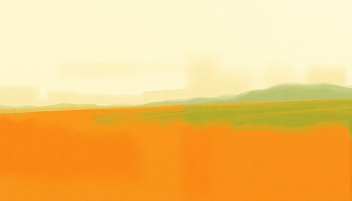 Fan-driven abstract illustration evoking the emotional arc of On a Plain by Nirvana