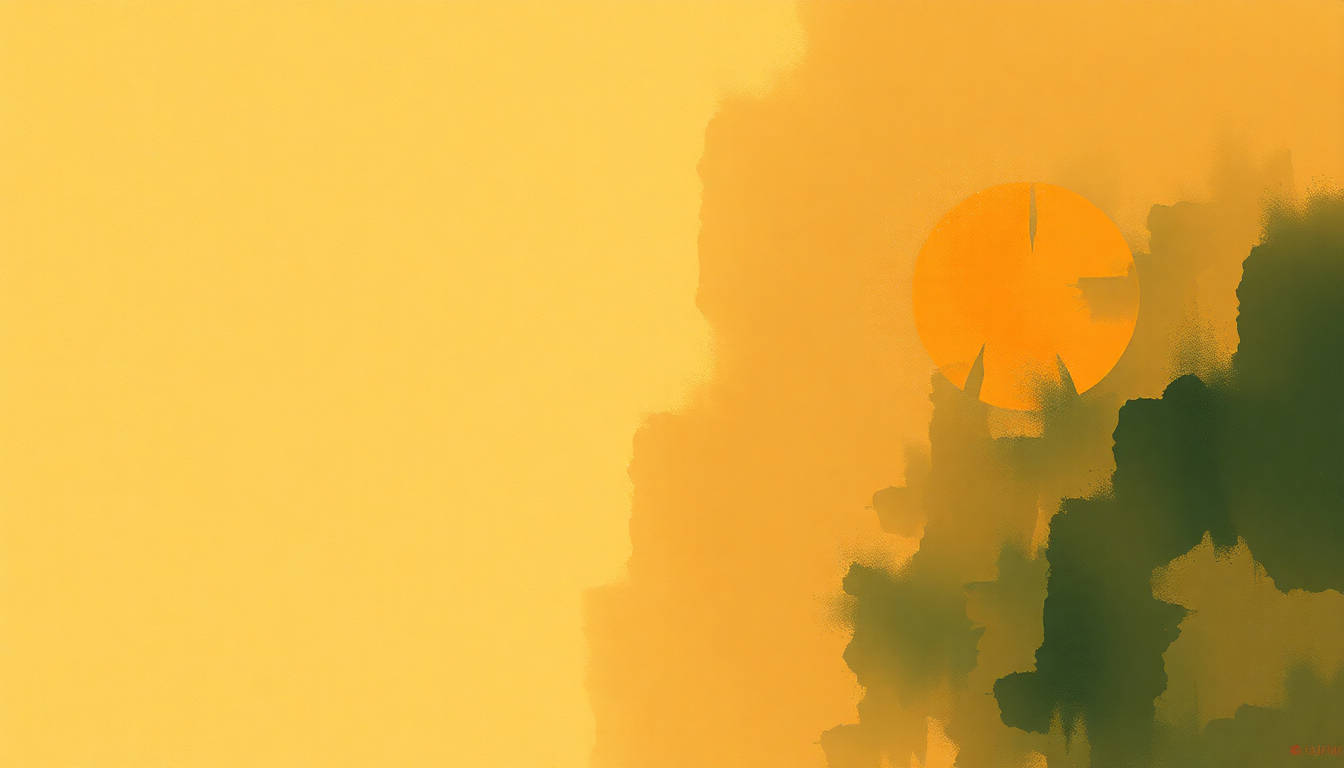 Fan-driven abstract illustration evoking the emotional arc of On Broadway by The Drifters