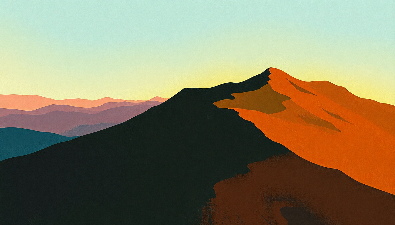 Fan-driven abstract illustration evoking the emotional arc of On the Bound by Fiona Apple