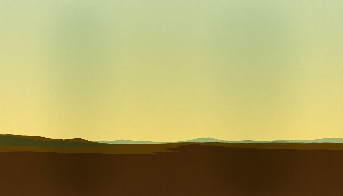 Fan-driven abstract illustration evoking the emotional arc of On the Way Home by Buffalo Springfield
