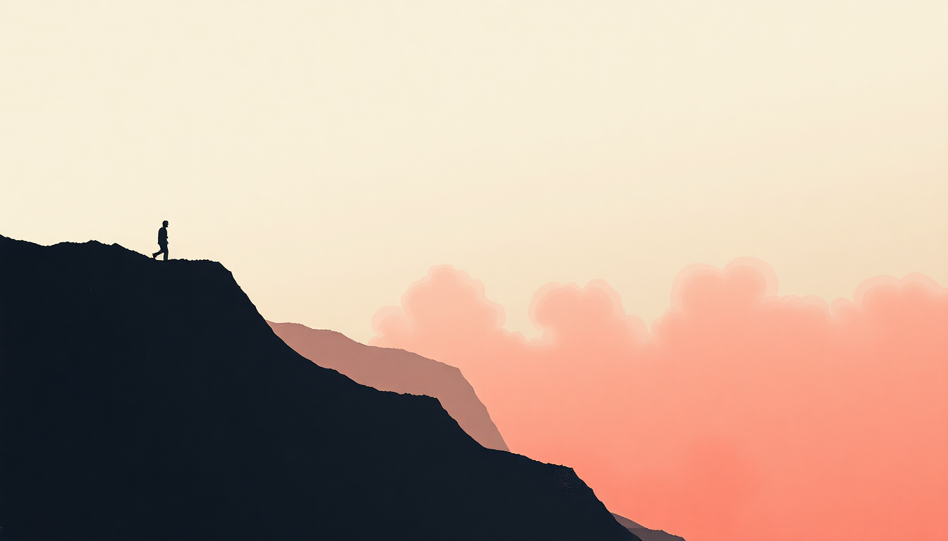 Fan-driven abstract illustration evoking the emotional arc of On to the Next One by Jay-Z