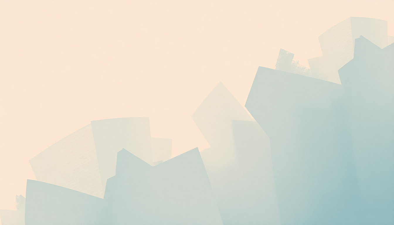 Fan-driven abstract illustration evoking the emotional arc of One Last Time by Ariana Grande