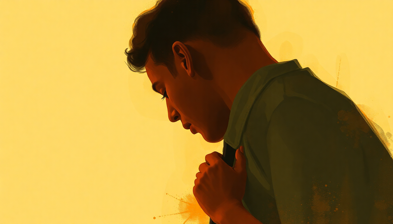 Fan-driven abstract illustration evoking the emotional arc of One Note Samba by Joao Gilberto
