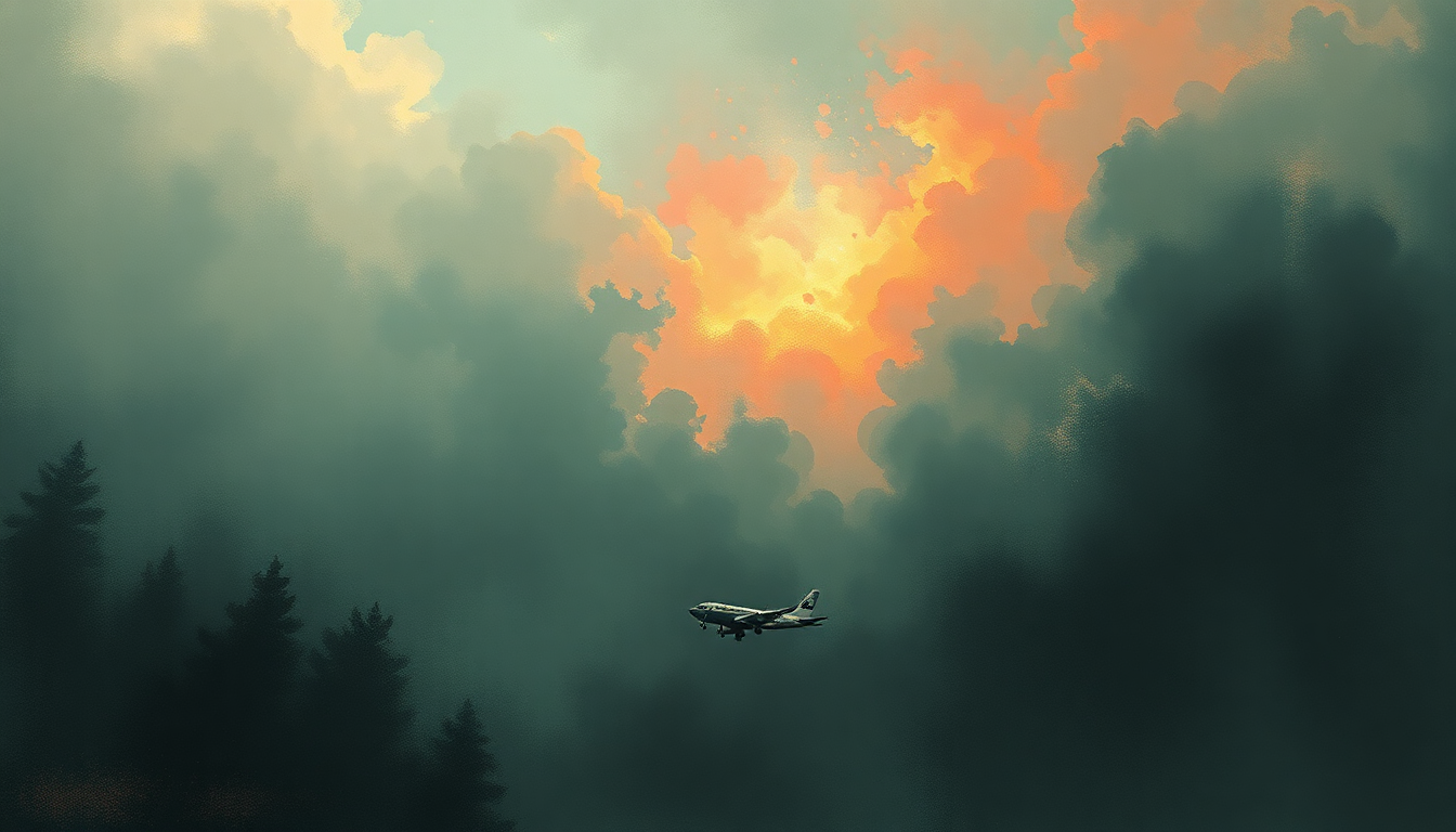 Fan-driven abstract illustration evoking the emotional arc of One of These Days by Pink Floyd