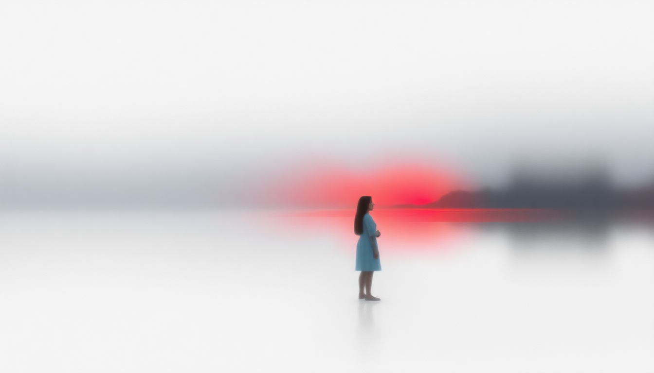 Fan-driven abstract illustration evoking the emotional arc of One of Us by ABBA