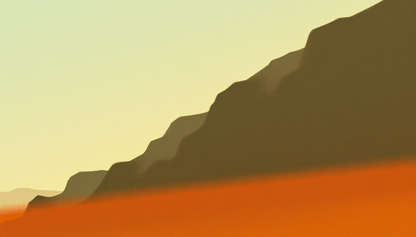 Fan-driven abstract illustration evoking the emotional arc of Only Daddy That'll Walk the Line by Waylon Jennings