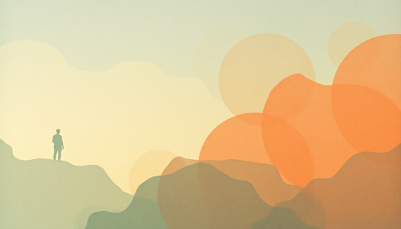 Fan-driven abstract illustration evoking the emotional arc of Only If for a Night by Florence + the Machine