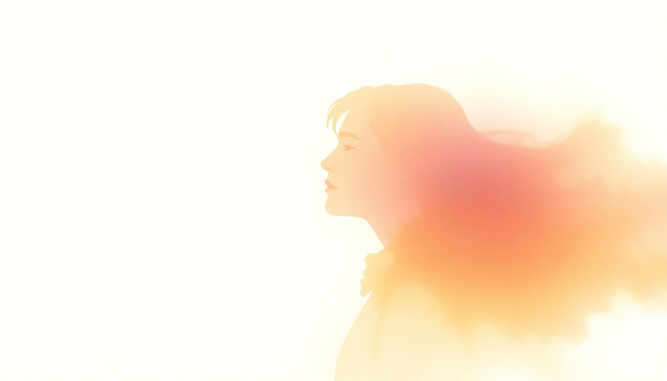Fan-driven abstract illustration evoking the emotional arc of Only Love is Real by Carole King