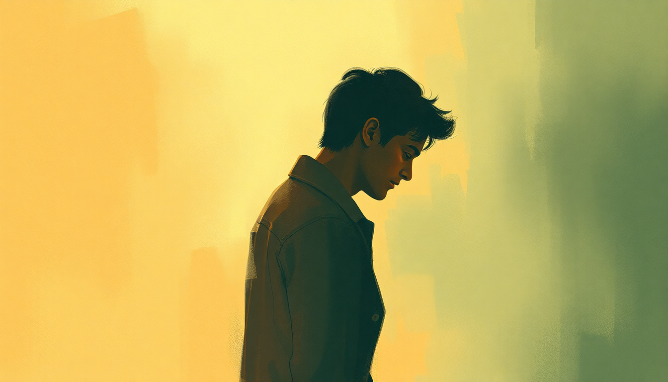 Fan-driven abstract illustration evoking the emotional arc of Only Sixteen by Sam Cooke