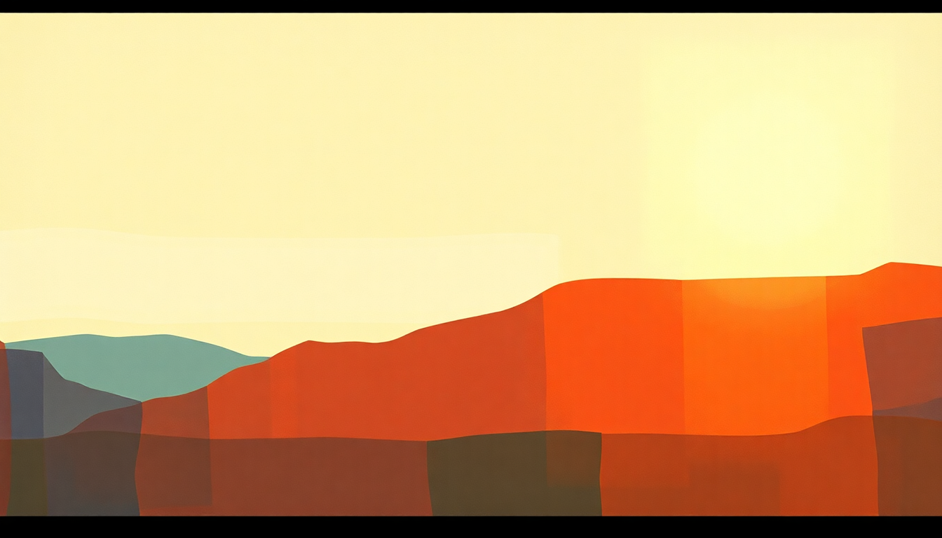 Fan-driven abstract illustration evoking the emotional arc of Only the Good Die Young by Billy Joel