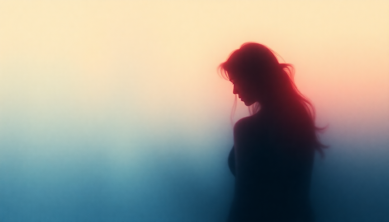 Fan-driven abstract illustration evoking the emotional arc of Only You by Yazoo