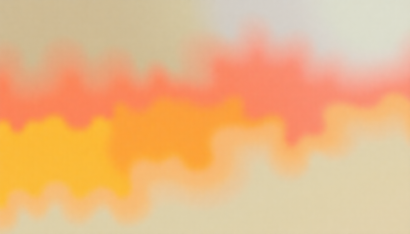 Fan-driven abstract illustration evoking the emotional arc of Ooh La La by Goldfrapp