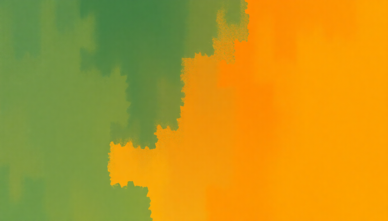 Fan-driven abstract illustration evoking the emotional arc of Open and Close by Fela Kuti