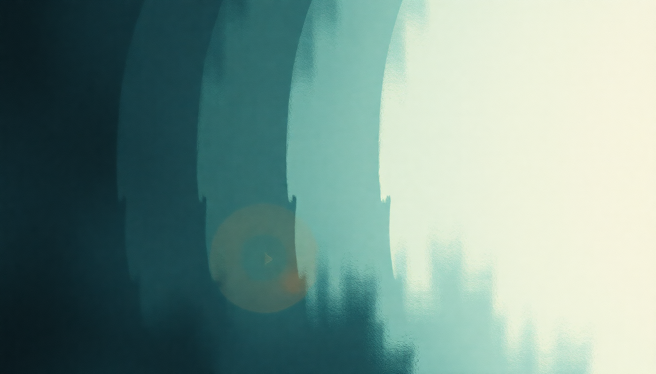 Fan-driven abstract illustration evoking the emotional arc of Opened Once by Jeff Buckley