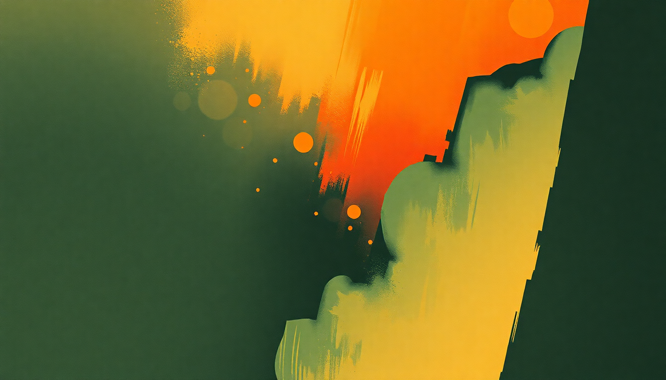 Fan-driven abstract illustration evoking the emotional arc of Operation Doomsday by MF DOOM