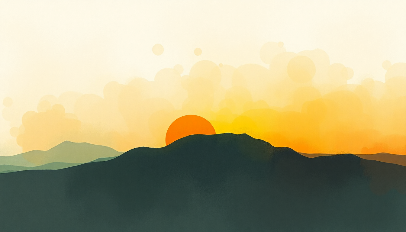Fan-driven abstract illustration evoking the emotional arc of Orphans by Coldplay