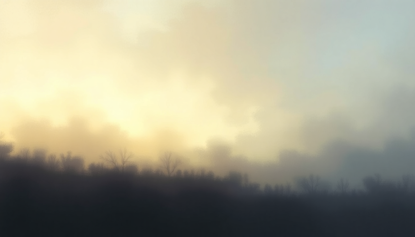 Fan-driven abstract illustration evoking the emotional arc of Out of Time by Blur
