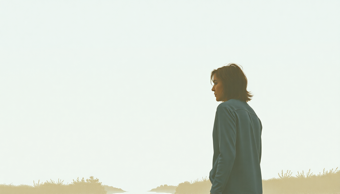 Fan-driven abstract illustration evoking the emotional arc of Out on the Weekend by Neil Young