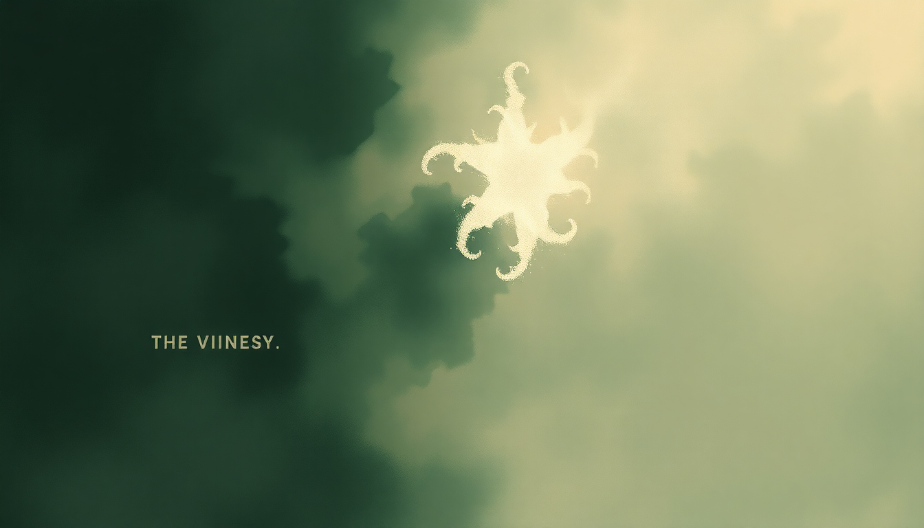 Fan-driven abstract illustration evoking the emotional arc of Outtathaway by The Vines