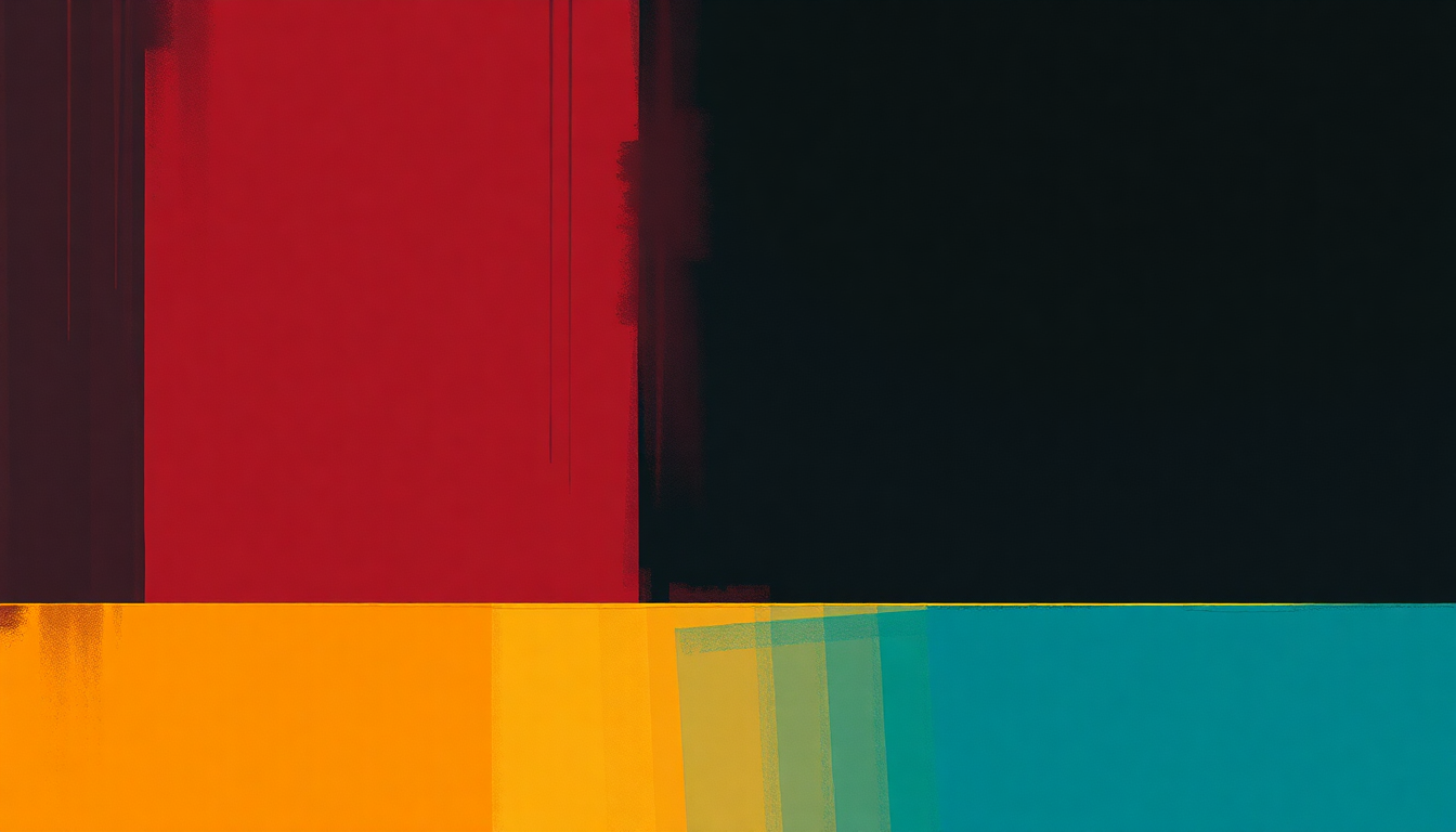Fan-driven abstract illustration evoking the emotional arc of Paid in Full by Eric B. and Rakim