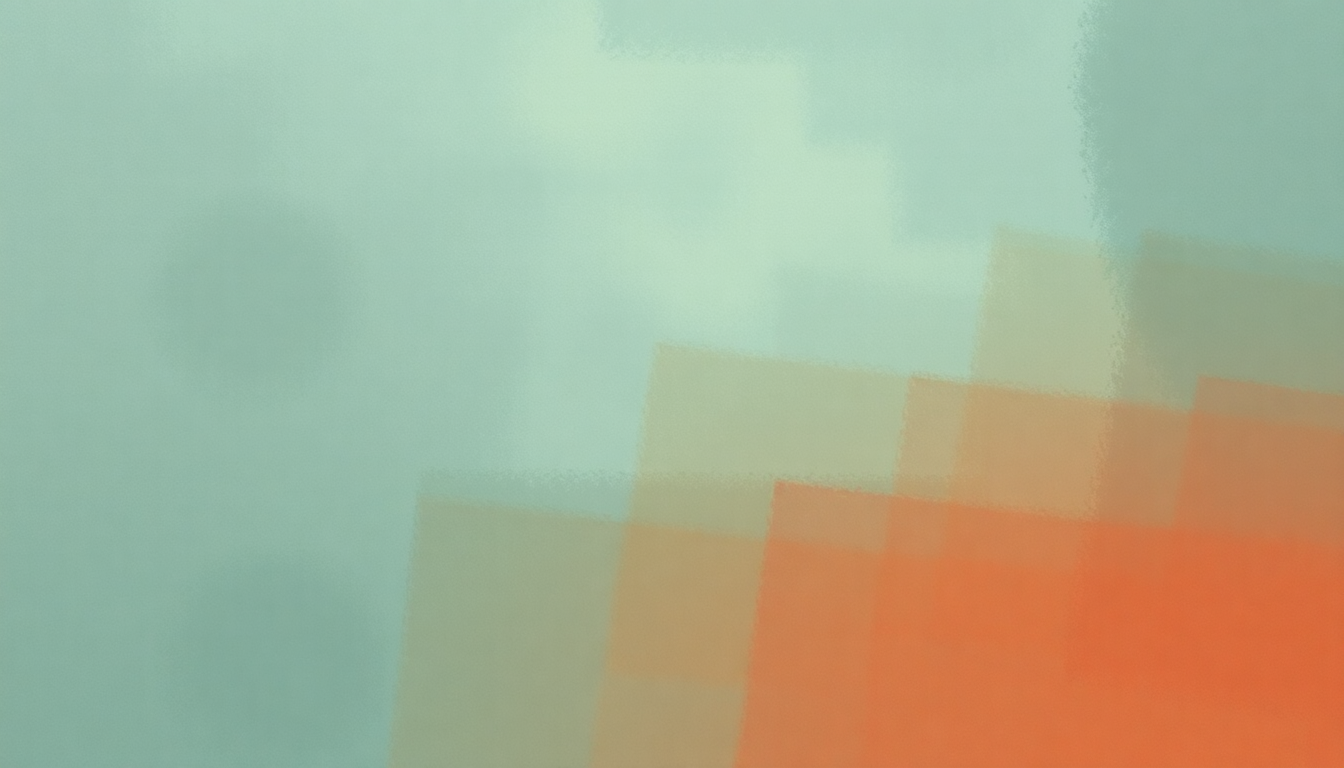 Fan-driven abstract illustration evoking the emotional arc of Palo Alto by Radiohead