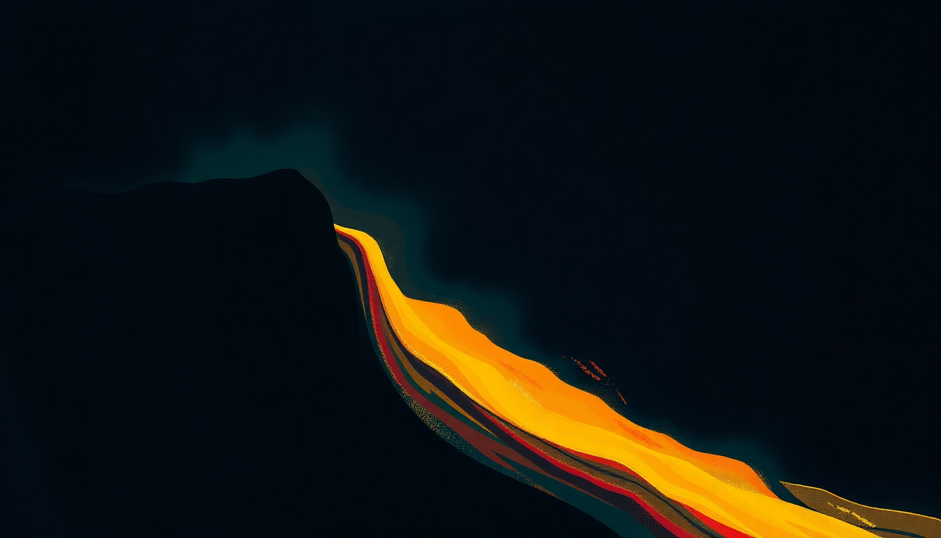 Fan-driven abstract illustration evoking the emotional arc of Panic by The Smiths