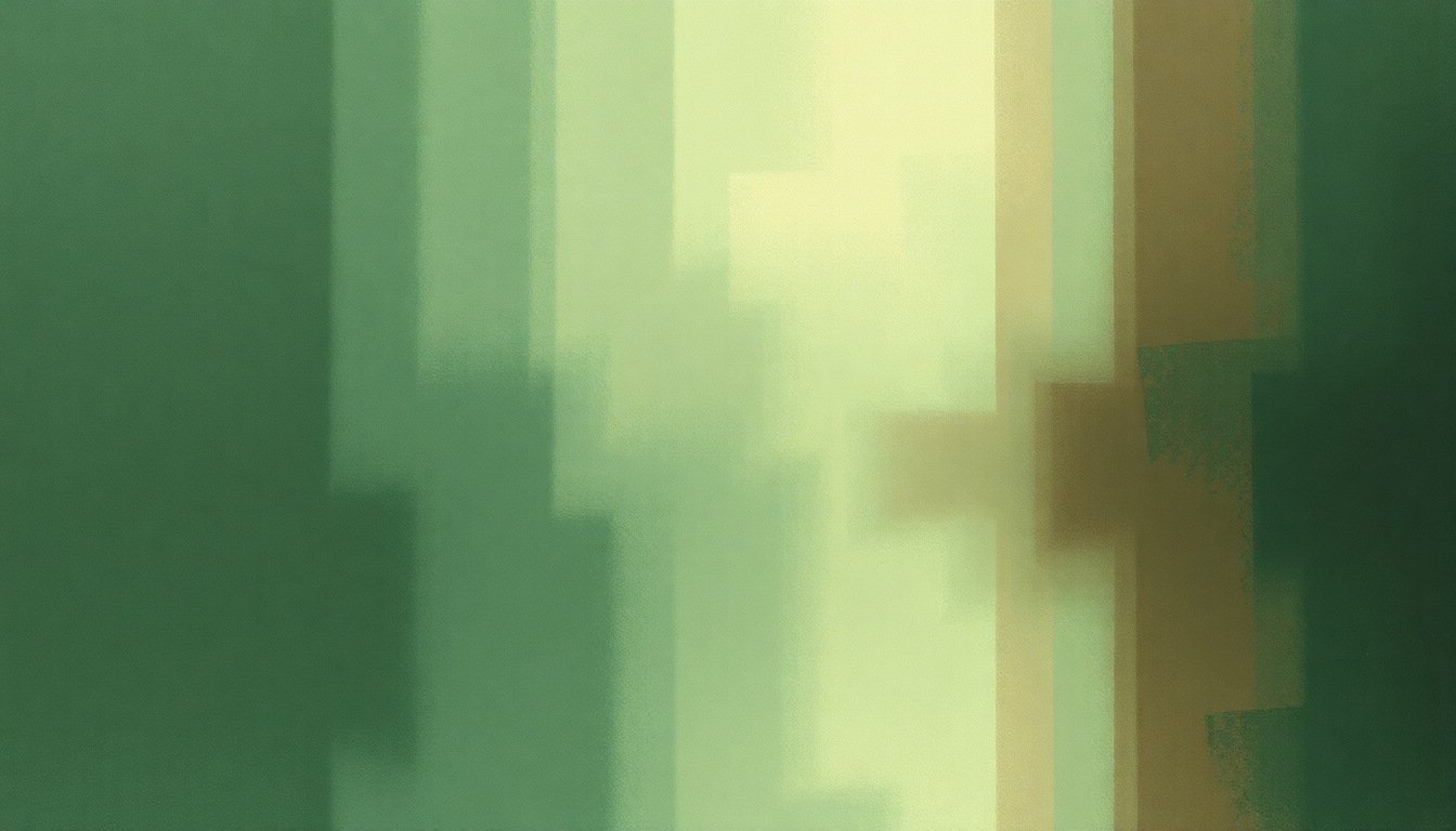 Fan-driven abstract illustration evoking the emotional arc of Paralysed by Gang of Four