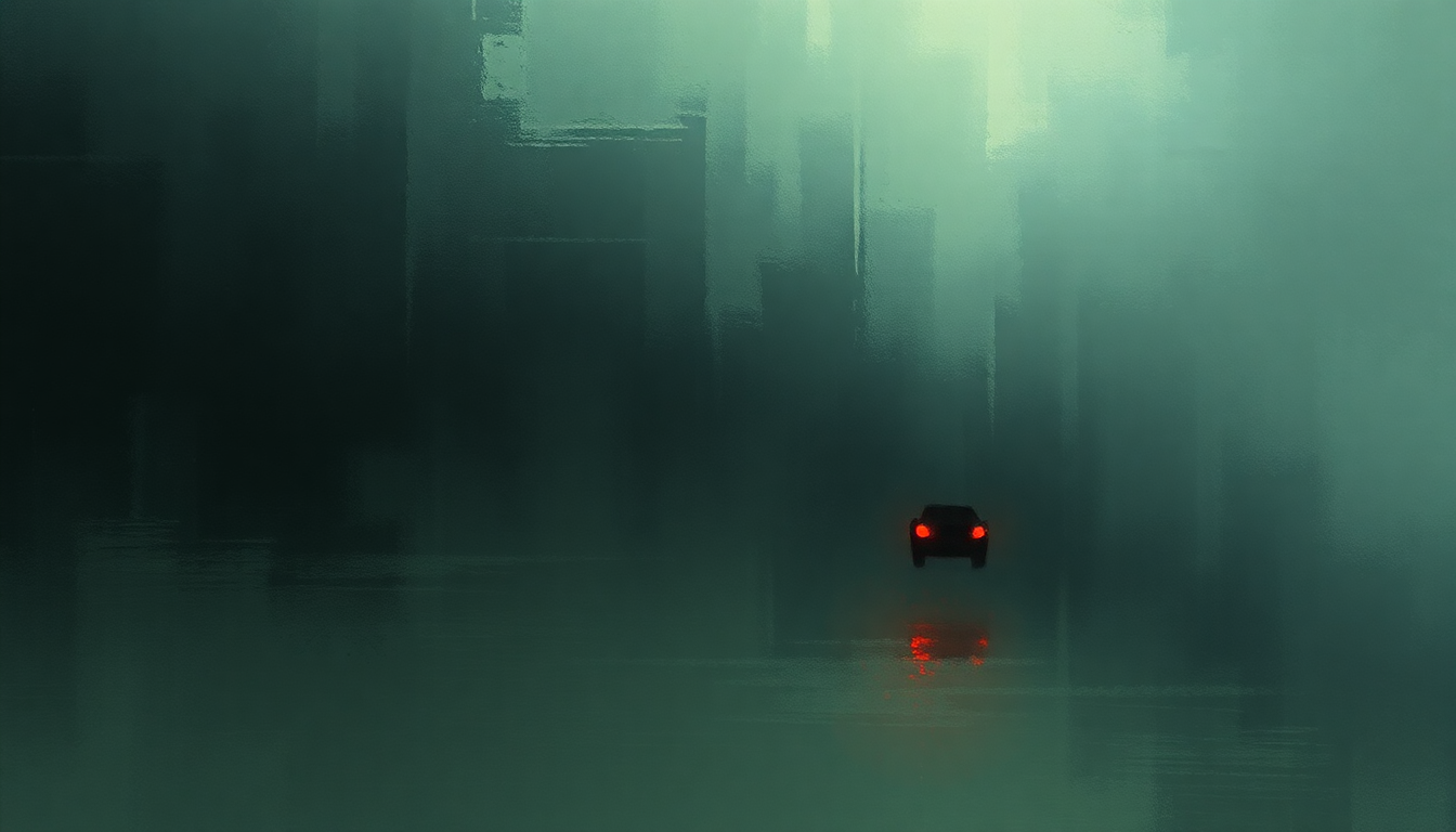 Fan-driven abstract illustration evoking the emotional arc of Paranoia by Cordae