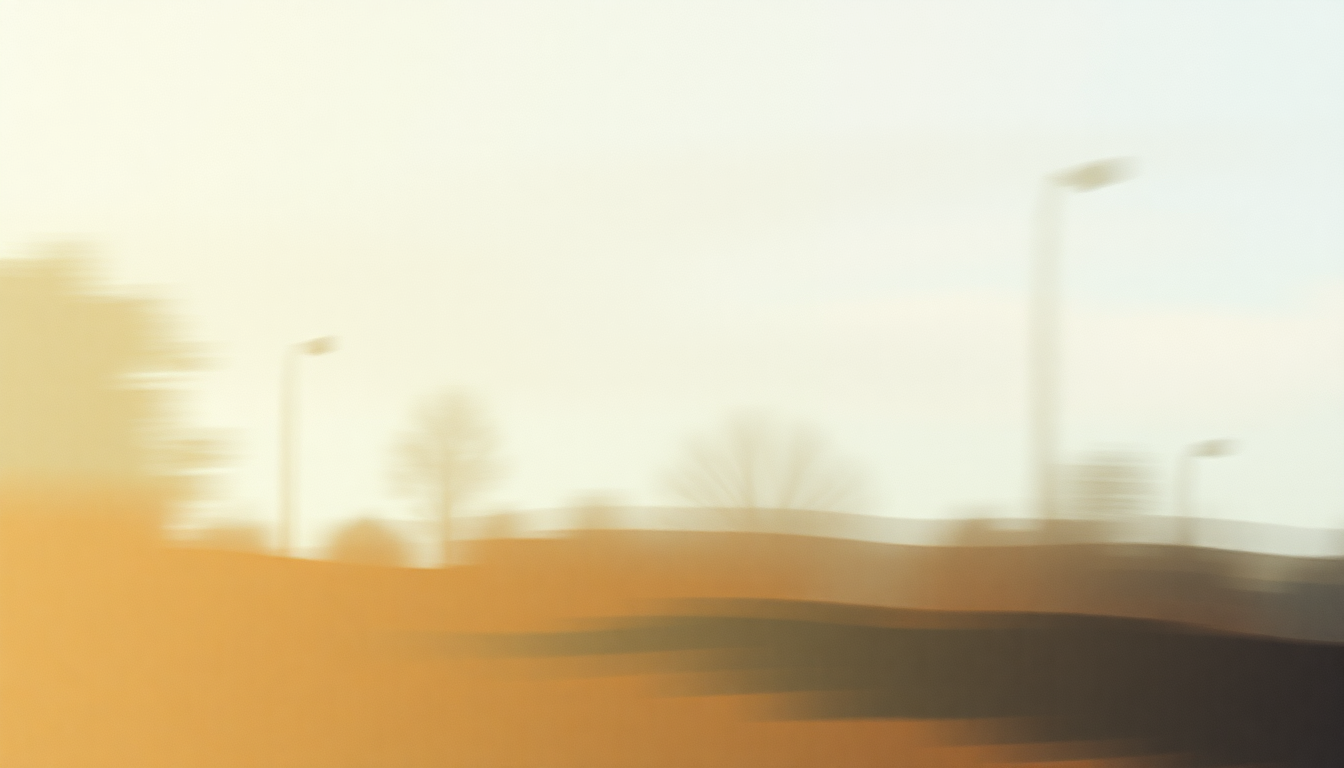 Fan-driven abstract illustration evoking the emotional arc of Parklife by Blur