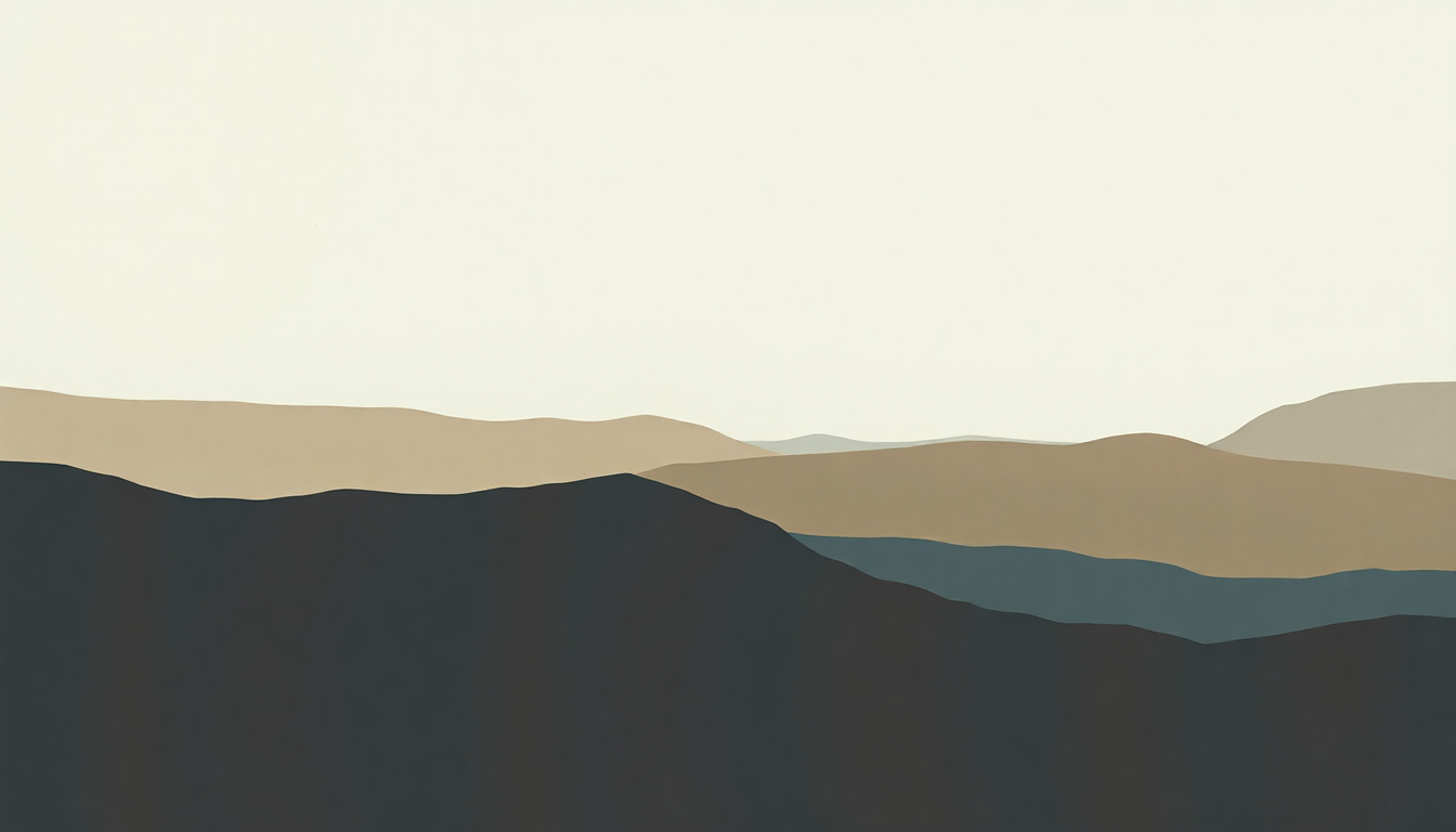 Fan-driven abstract illustration evoking the emotional arc of Passing Out Pieces by Mac DeMarco