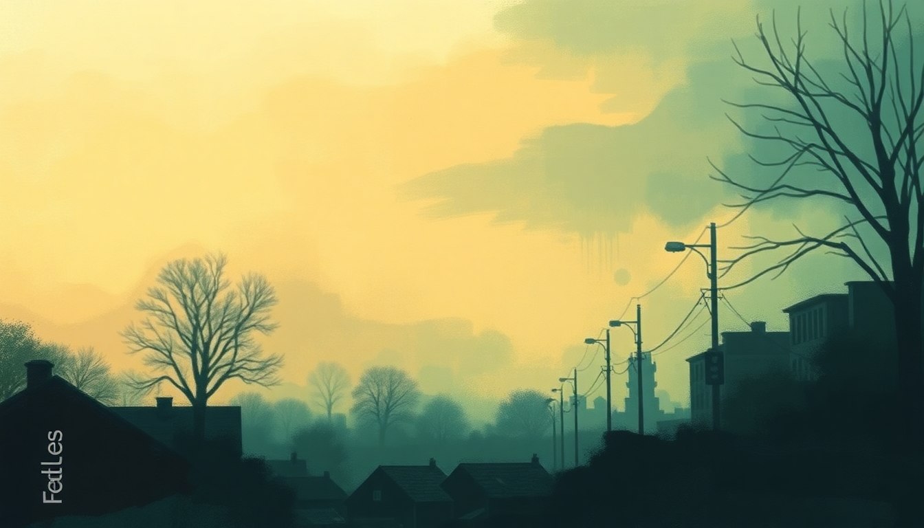 Fan-driven abstract illustration evoking the emotional arc of Penny Lane by The Beatles