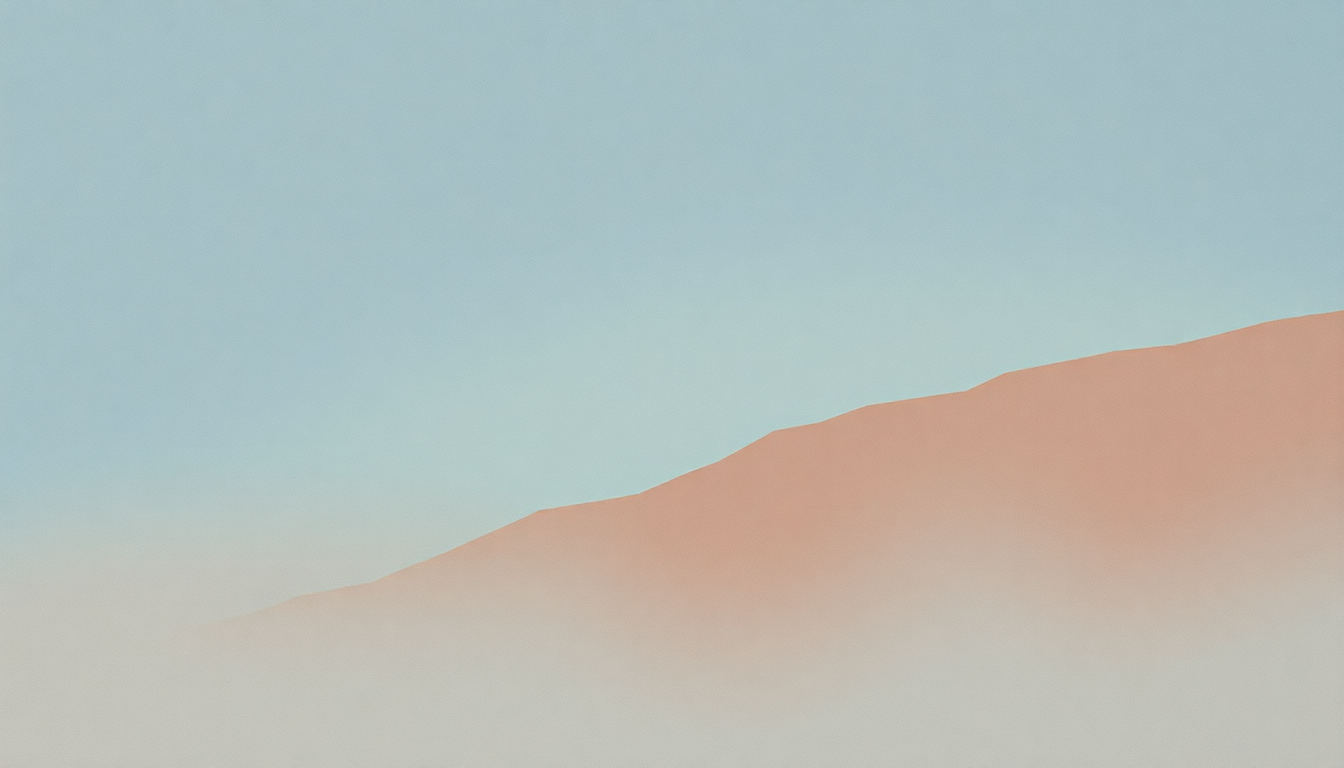 Fan-driven abstract illustration evoking the emotional arc of People Are Good by Depeche Mode