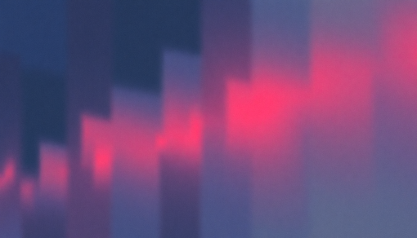 Fan-driven abstract illustration evoking the emotional arc of People Are People by Depeche Mode