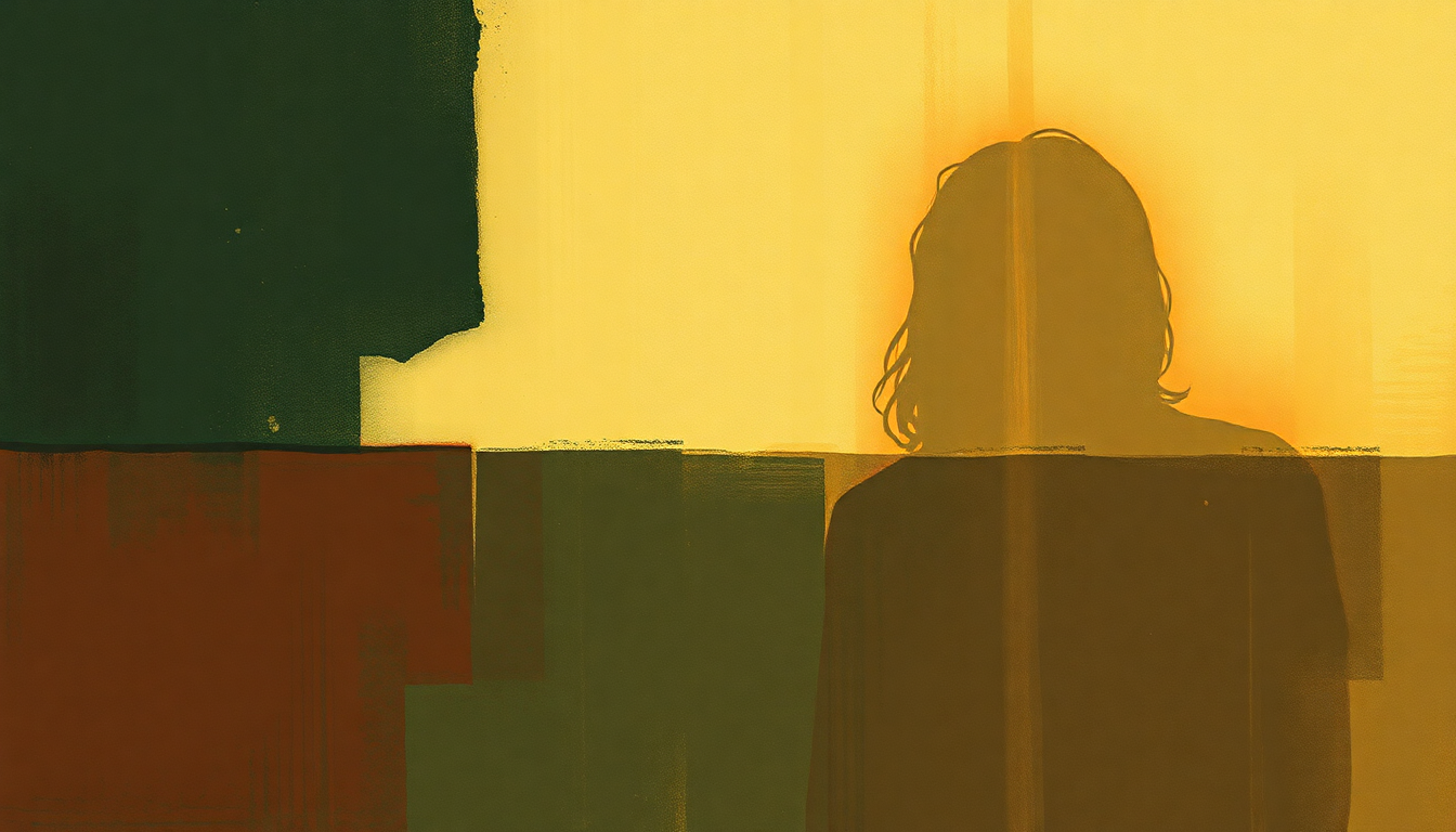 Fan-driven abstract illustration evoking the emotional arc of People Are Strange by The Doors