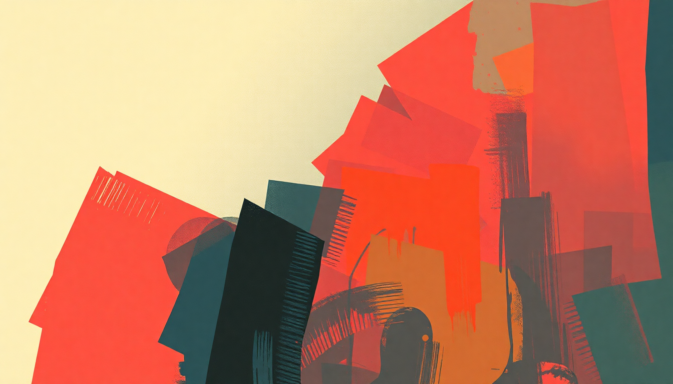 Fan-driven abstract illustration evoking the emotional arc of People Have the Power by Patti Smith