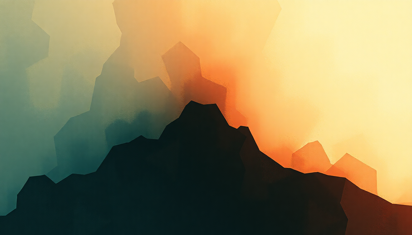 Fan-driven abstract illustration evoking the emotional arc of Perdido Sin Ti by Ricky Martin