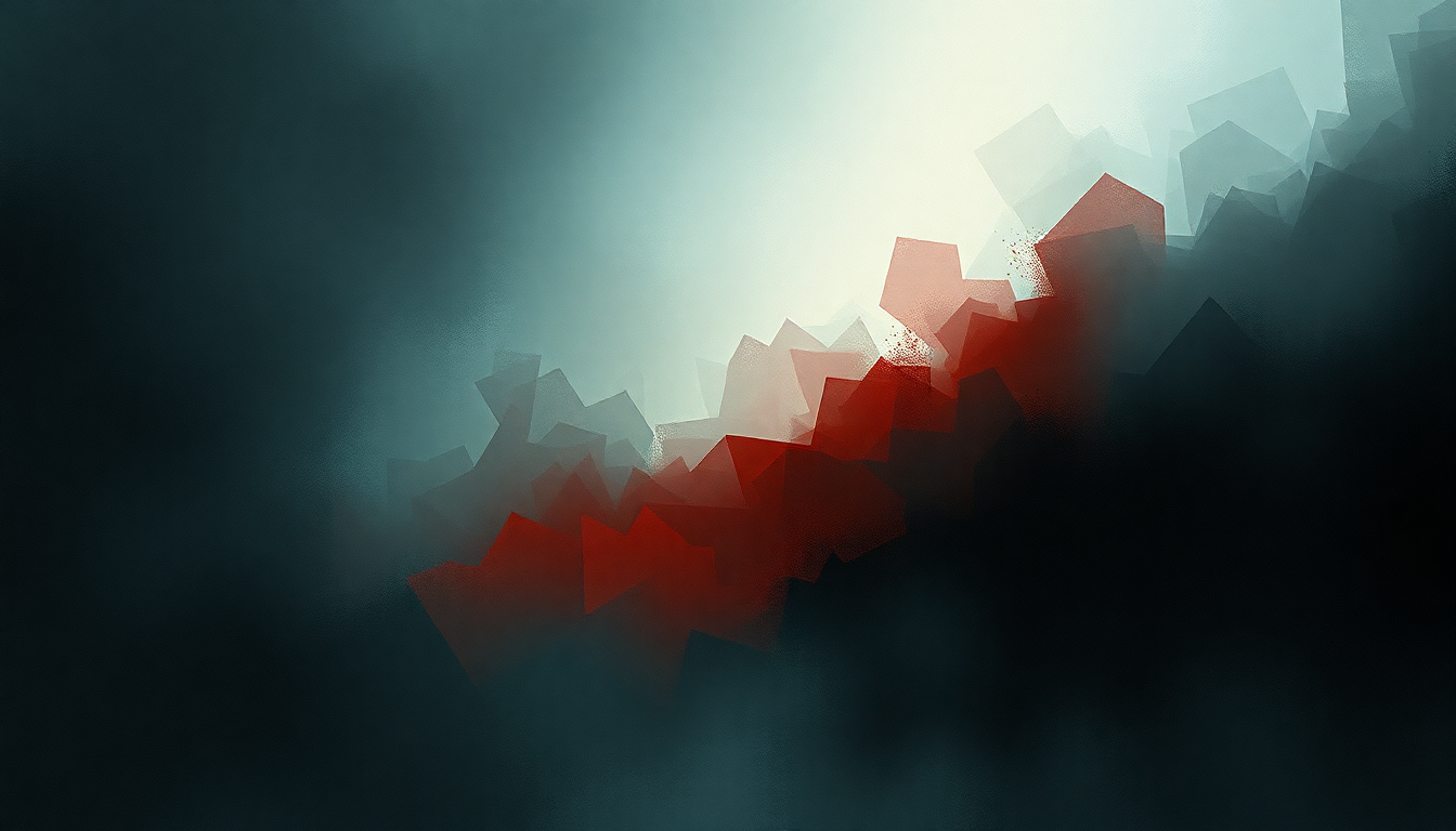 Fan-driven abstract illustration evoking the emotional arc of Phantom Bride by Deftones