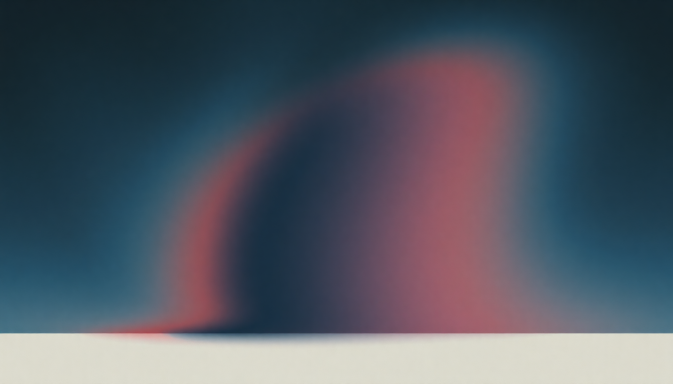 Fan-driven abstract illustration evoking the emotional arc of Pictures by Galaxie 500