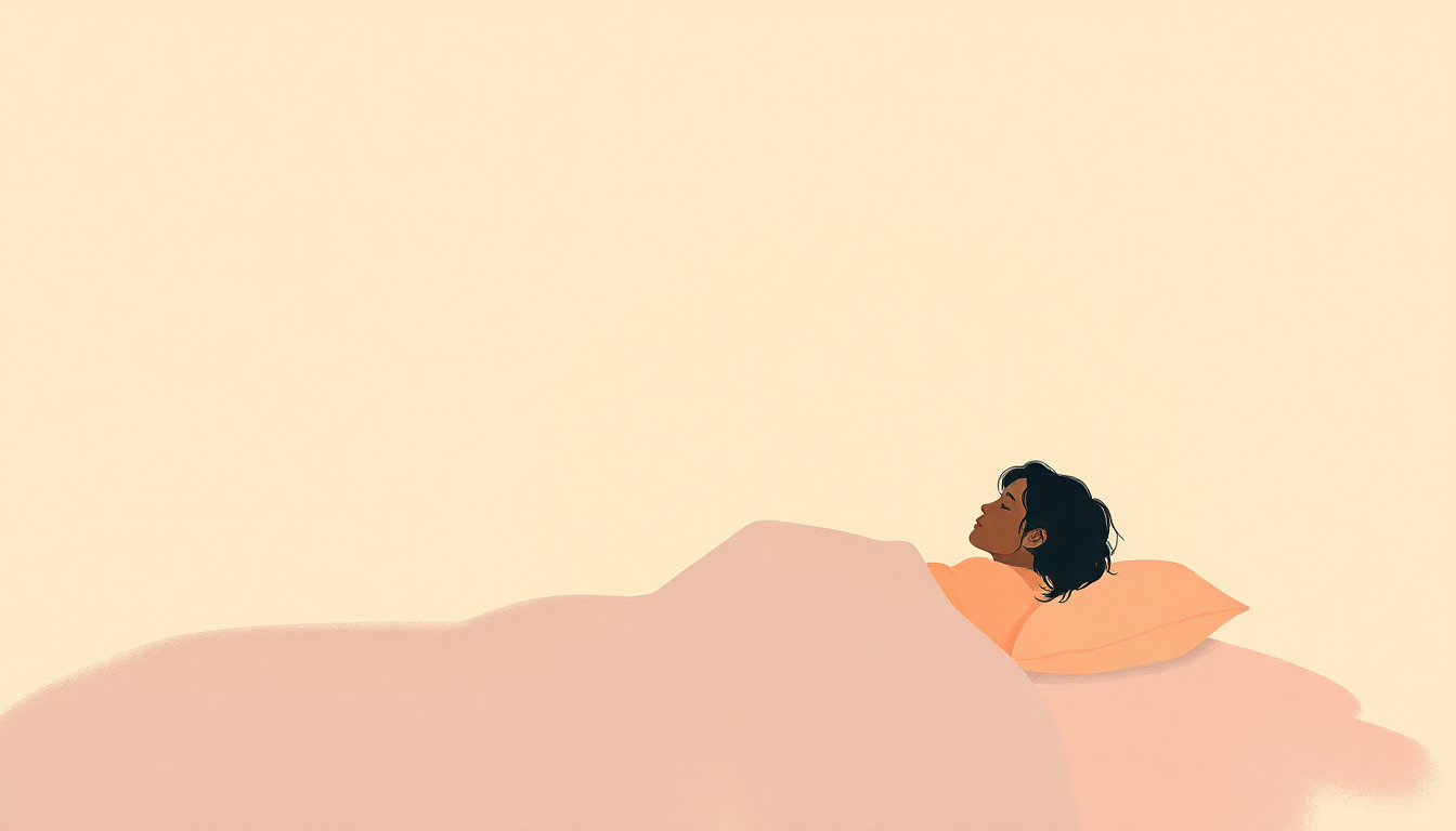Fan-driven abstract illustration evoking the emotional arc of Pillow Talk by Kid Cudi