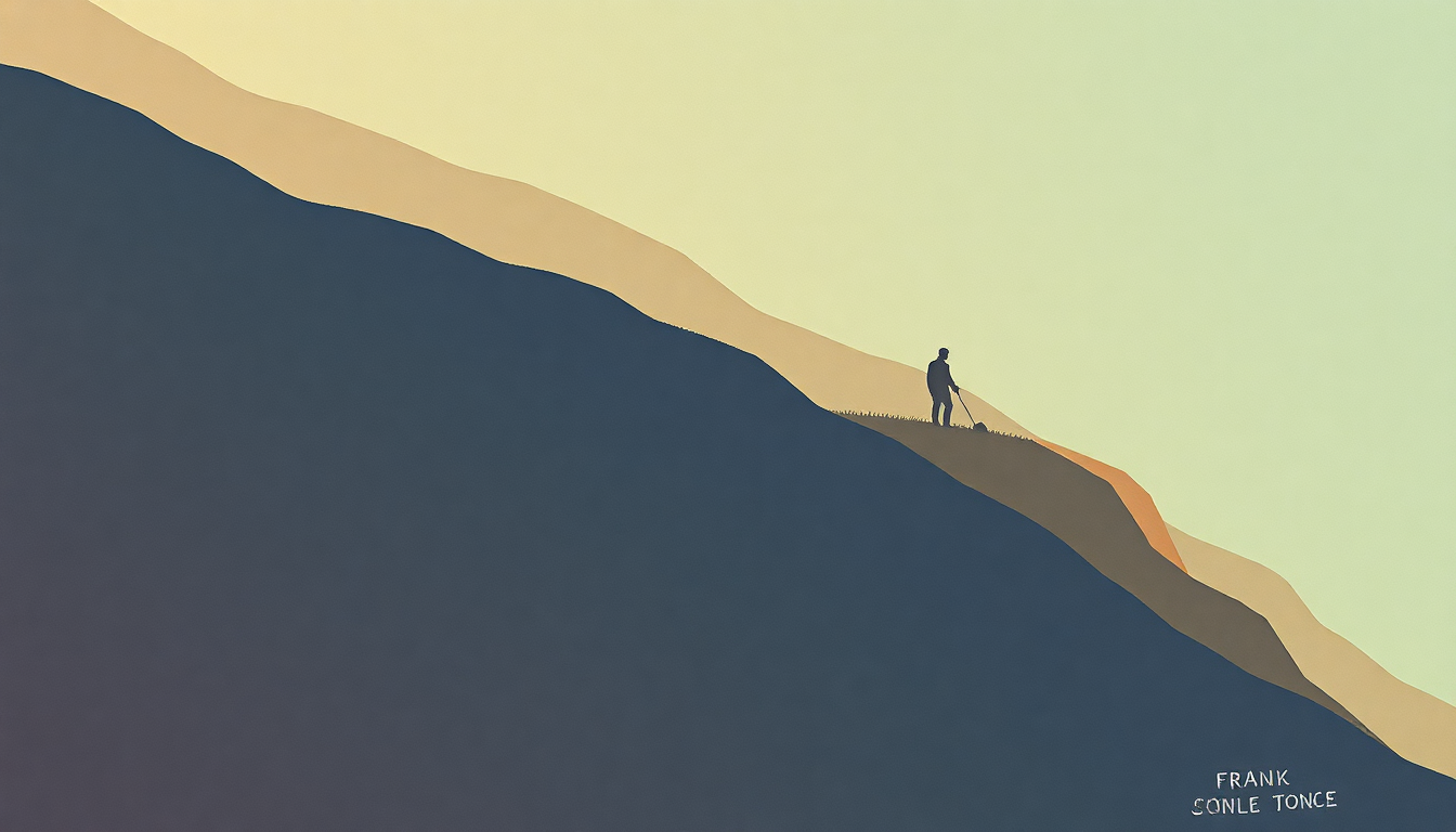 Fan-driven abstract illustration evoking the emotional arc of Pilot Jones by Frank Ocean