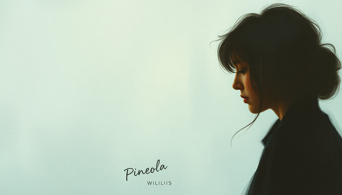 Fan-driven abstract illustration evoking the emotional arc of Pineola by Lucinda Williams