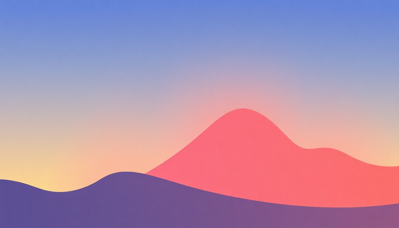 Fan-driven abstract illustration evoking the emotional arc of Pink Up by Spoon